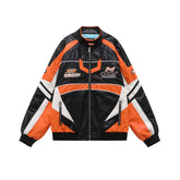 Personalized Bomber Jacket with Stand-Up Collar and Zip Fastening